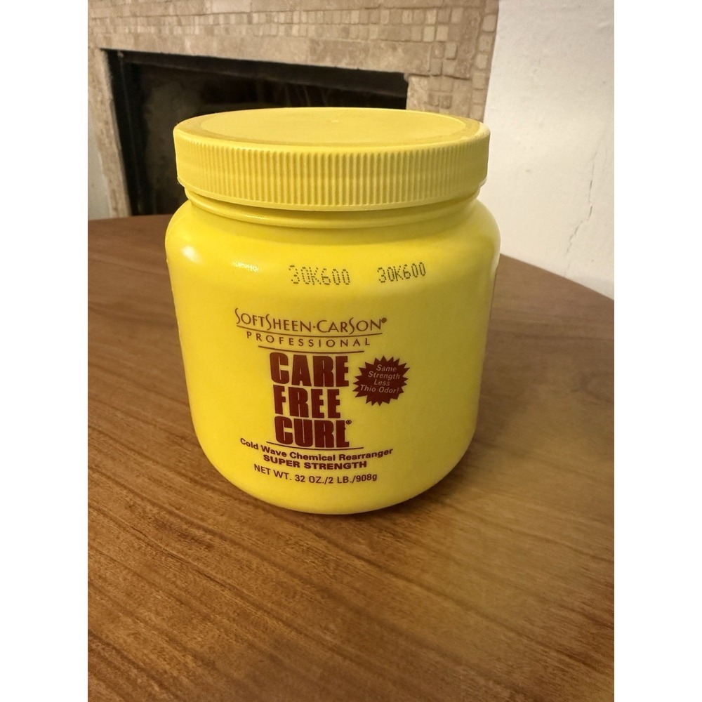 Softsheen Carson Care Free Curl Cold Wave Chemical‎ Rearranger SUPER 32 oz jar